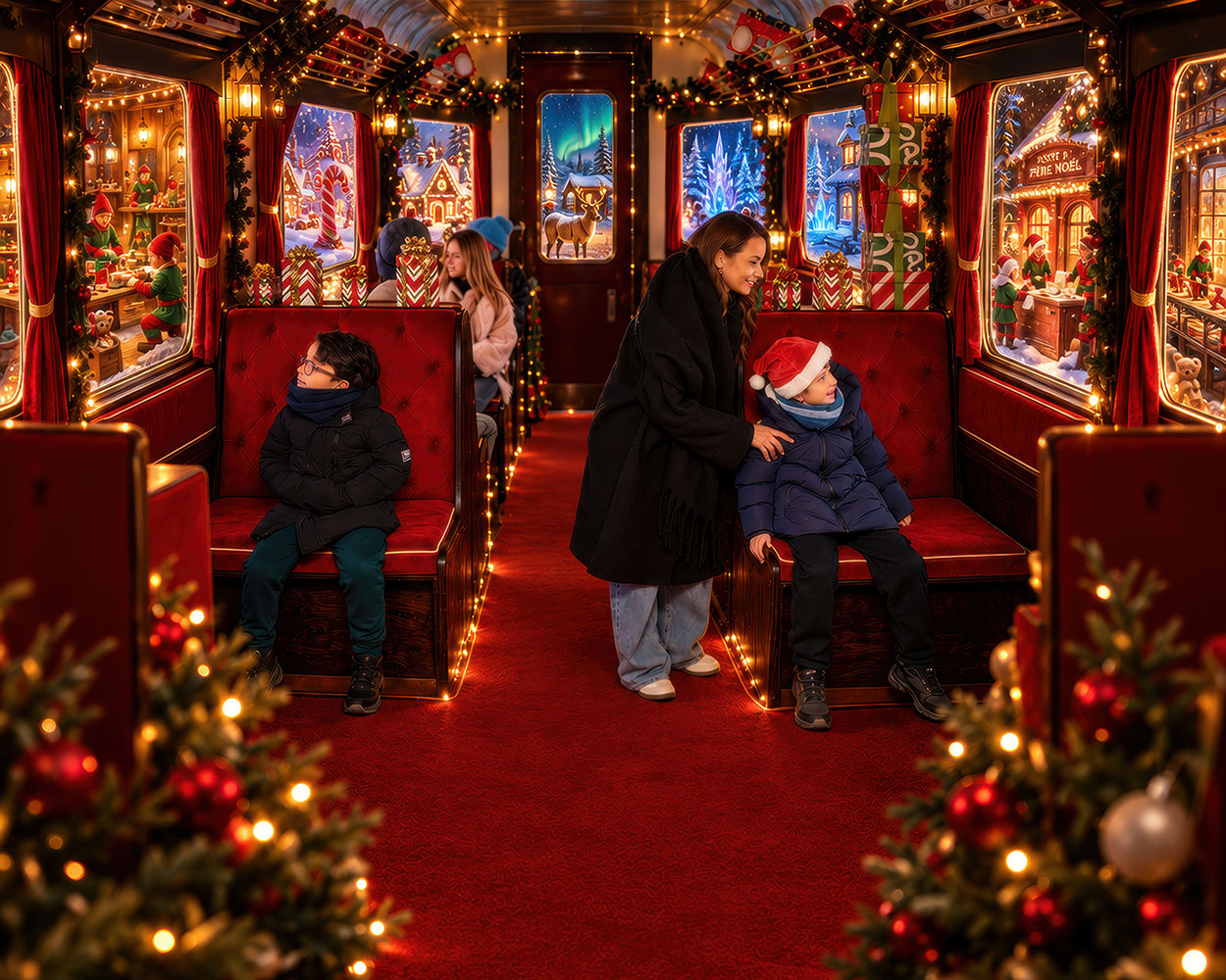 Voyage au pays du Père Noël
